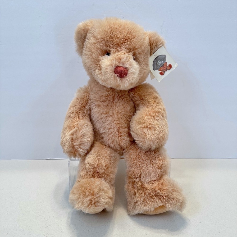 Vintage 1985 Gund Bunky Teddy Bear Tan 16" Shaggy Plush Stuffed 2068 w/TAG - Picture 2 of 14